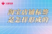 淘寶店鋪標(biāo)簽是怎樣形成的？淘寶代運(yùn)營(yíng)告訴你